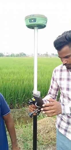 Land Measurement with DGPS Satellite 🛰️🛰️📡