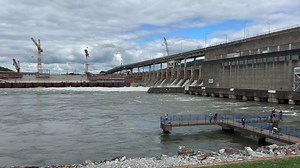 928K views · 4K reactions | WATCHING THE WATER: Maggie Weaver TV's video shows what's happening now along the Tennessee River: TVA is trying to handle excess stormwater by releasing more of it through it's dams: 800K gallons per second, more water than can fill an Olympic swimming pool: https://newschannel9.com/news/local/think-of-it-as-a-wave-at-the-beach-tva-talks-efforts-to-manage-massive-floodwaters | WTVC-TV NewsChannel 9 News | Facebook