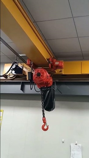 How a Top Running Bridge Crane Works #shorts