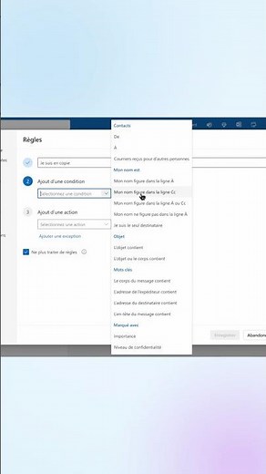 Outlook : comment trier automatiquement les mails en copie (astuce pro)