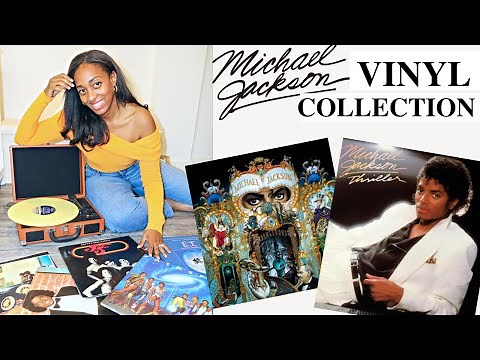 My Michael Jackson Vinyl Record Collection (picture discs, rare singles, and more!) 2021 |mjfangirl