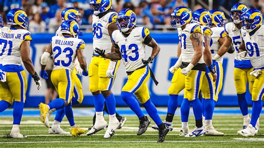 HIGHLIGHTS: Rams DB John Johnson intercepts Lions QB Jared Goff's pass