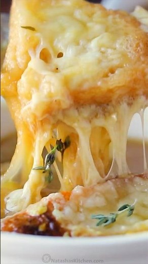 French Onion Soup in 30 Min — Better than Restaurant! #shorts