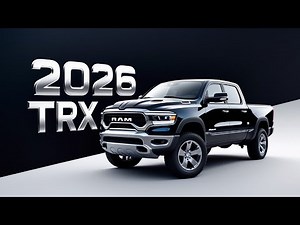 Unleashing the 2026 RAM 1500 TRX | More Power, Bigger Engine, and a V-8©