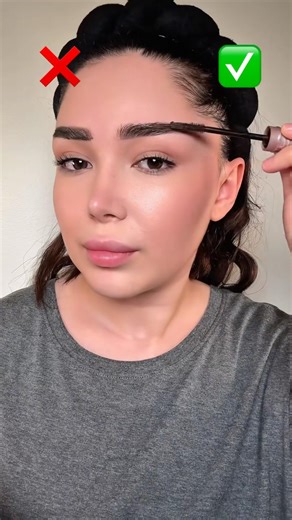 Eyebrow hack lets get million views on this sound ‪@anisavisage‬ #makeup #feedshorts #makeuptutorial