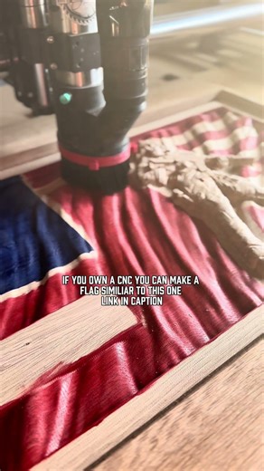 These flags styles take a little bit longer, but they are popular. #cnc