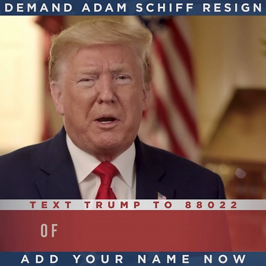 4.3M views · 1.7K shares | The Impeachment Scam hearings begin today! This is a complete Fake Hearing to interview Never Trumpers and a Pelosi-Schiff SCAM against the Republican Party and me. It’s time to make a statement. I'll be looking for your name on the next list of patriots my team sends me. Add YOUR name NOW to make sure I see your name at the very top. | Donald J. Trump | Facebook