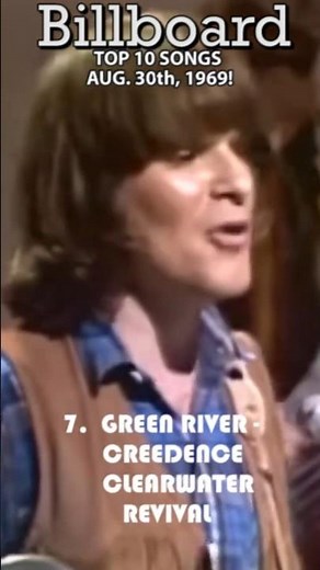 BILLBOARD'S TOP 10 SONGS 56 YEARS AGO - AUG. 30th 1969! #shorts #classicrock #music #pop #60smusic