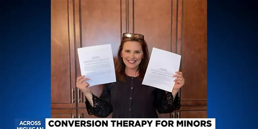 Michigan bans use of conversion therapy on LGBTQ youth under measure signed by governor