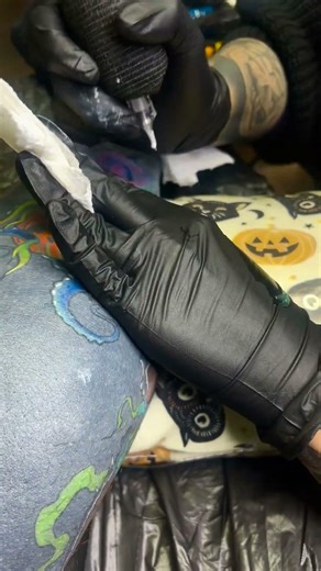 3rd pass pumpkin alien monster finished. #shorts