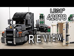 LEGO 42078 Review | Mack Anthem Truck | LEGO Technic 42078 | 42078 LEGO Truck | LEGO 2018