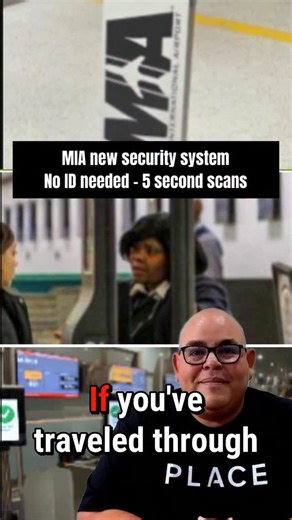 ✈️ Airport security just leveled up. Miami International Airport is rolling out biometric e-gates that verify your identity in under 5 seconds using facial recognition 👀⚡ No ID handoff. Less waiting. A smoother airport experience. This new tech is available for CLEAR members with TSA PreCheck, and it’s part of Miami’s push to modernize ahead of massive travel demand — including the 2026 World Cup 🌍🏆 The future of air travel isn’t coming… it’s already here. Would you use this? 🤔👇 | Miami Rea