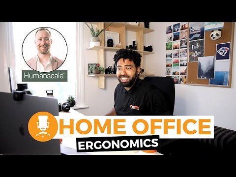 Tips For Home Office Ergonomics (ergoIQ by Humanscale)