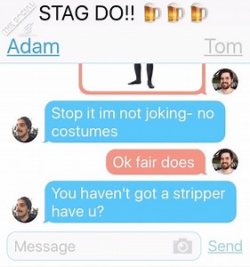 This stag is definitely getting a stripper 😂 | BBC The Social