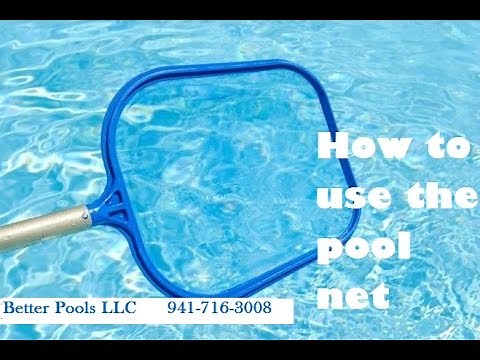 How to use the pool net.