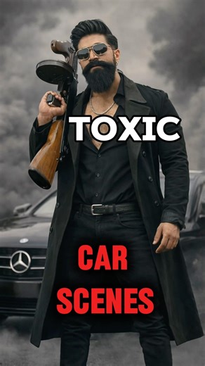 Yash ki toxic movie teaser car scene crazy | #shorts
