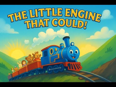 The Little Engine That Could – Never Give Up! 💪|Motivational Story for Kids|Inspirational Kids Story
