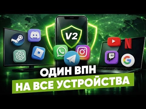 V2RayTun — настройка VPN для России | Обход белых списков на телефоне, ПК и ТВ