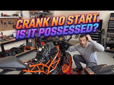 KTM Duke 125 No Start and Another Hidden Issue #motorax 