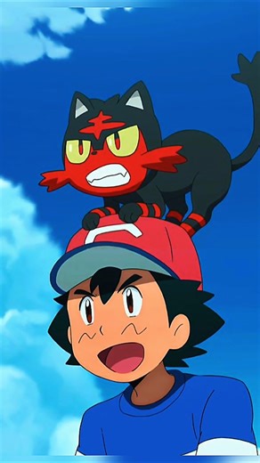 Ash's Litten's Most Emotional Evolution Story Until Incineroar 🤯🤬 #shorts #viral #pokemon #pokemongo