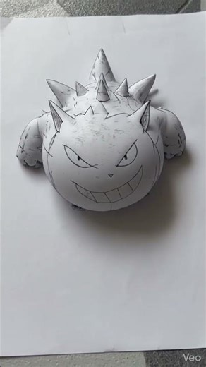 how to draw 3d realistis pokemon? #cute #pokemomromhack #pokemon