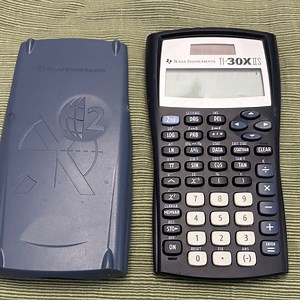 Texas Instruments TI-30X IIS Calculator - Blue and Black