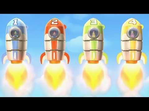 Mario Party 9 - Luigi vs Mario vs Daisy vs Peach - High Rollers