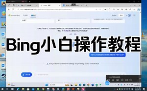 Bing小白操作教程
