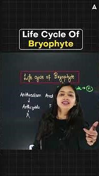 Plant Kingdom Trick | Life Cycle of Bryophytes Class 11 #neet2026 #neetbiology