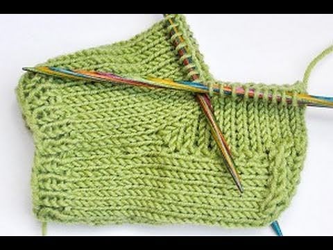 Socken stricken * Sockenkurs #6 * Klassische Ferse * Fersenkäppchen