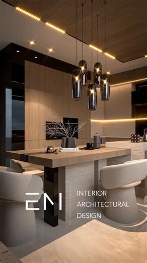 Elie moussa on Instagram: "Sleek lines, flawless finishes, and a touch of elegance.… #design #instagram #kitchen #interiordesign #render"
