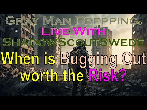 No. 500 – When is Bugging Out worth the Risk