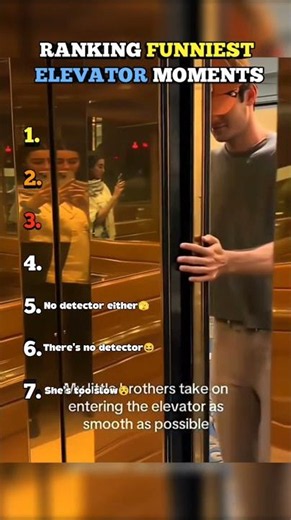 Ranking the Funniest Elevator Moments.😂