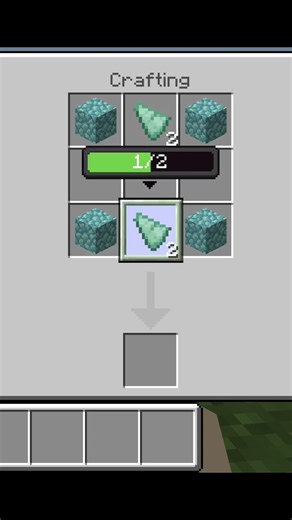 Minecraft me Craft a nautilus #minecraft​ #mcpe​ #shorts​