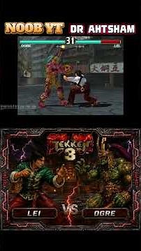 Tekken 3 Online Tournament Semifinals Noob Vs Dr Ahtsham #viral #tekken #tekken3highlights #games