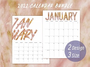 2021 Minimalist Calendar Printable | Desk Calendar, Digital Calendar, Beige Boho Calendar | Letter Size   A4   A5 - Etsy UK