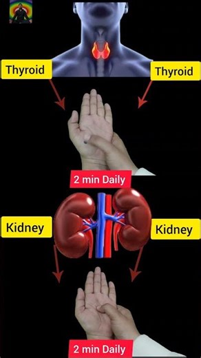 Thyroid Control + Kidney Detox Acupressure Points ‪@SSFITNESS24‬ #acupressure