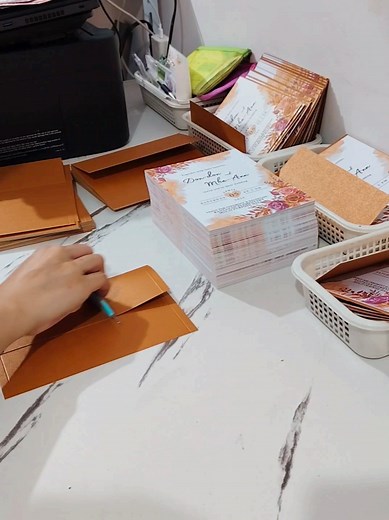 DIY Wedding Invitation Making Tutorial
