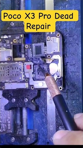 Poco X3 Pro Dead Fix 🛠️ CPU Reballing 100% Solution #TechSurgeons #shorts #repairtips