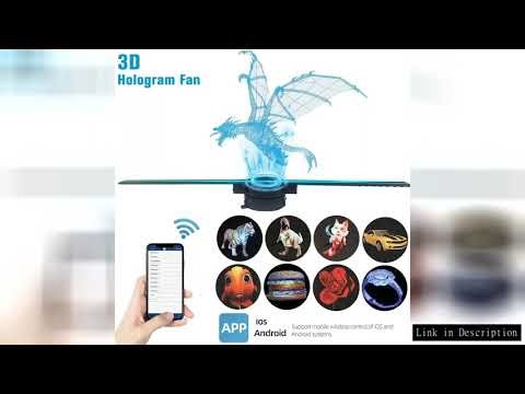 3D Hologram Fan 42CM WiFi 3D Holographic Projector Advertising Display Light HD Holographic Projecto