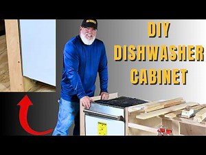 How to Enclose a Dishwasher at End of Cabinet Run