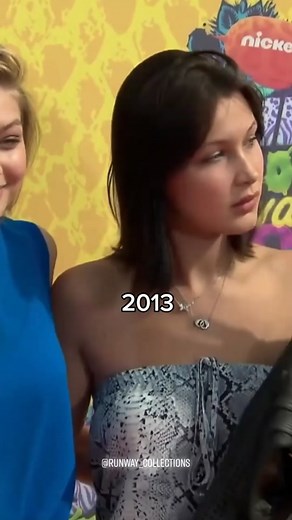 Bella Hadid Transformation: Models Then and Now