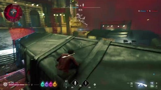 Playing bloodhound.For the 2nd time