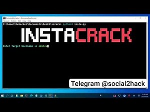 Instagram Password Cracker - InstaCrack Tool ‪@snap2hack‬