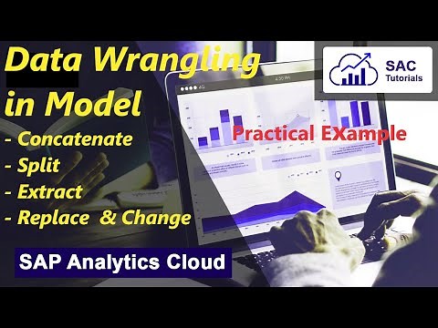 40. Data Wrangling in Data Model of SAC ( SAP Analytics Cloud)