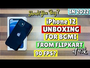 iPhone 12 Unboxing For BGMI in 2022🔥|Should You Buy ?