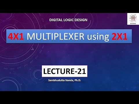 Design 4X1 Multiplexer (MUX) using 2X1 Multiplexer (MUX) || Multiplexer design ||