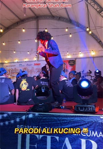 Parodi Ali Kucing at Emas Sri Semantan Culture Night