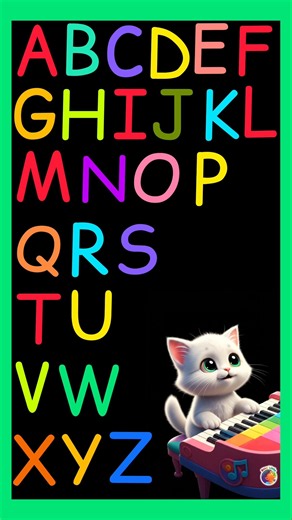 ABCDEFG SONG CAPITAL LETTERS #staylittlechannel