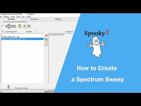 How to Create a Spectrum Sweep